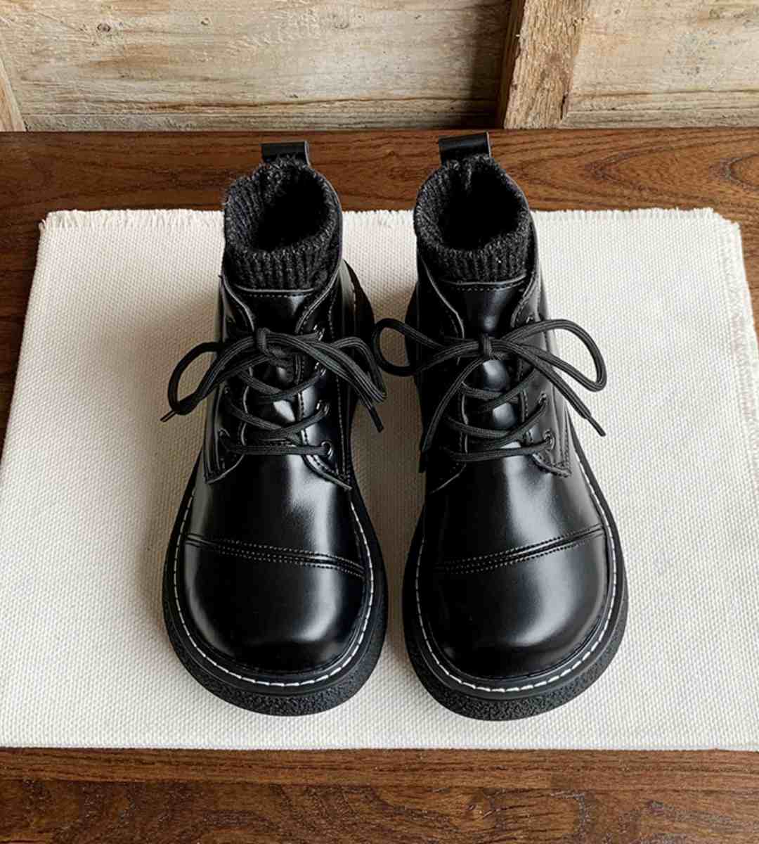 Autumn Sneakers Leather Casual Athletic Shoes