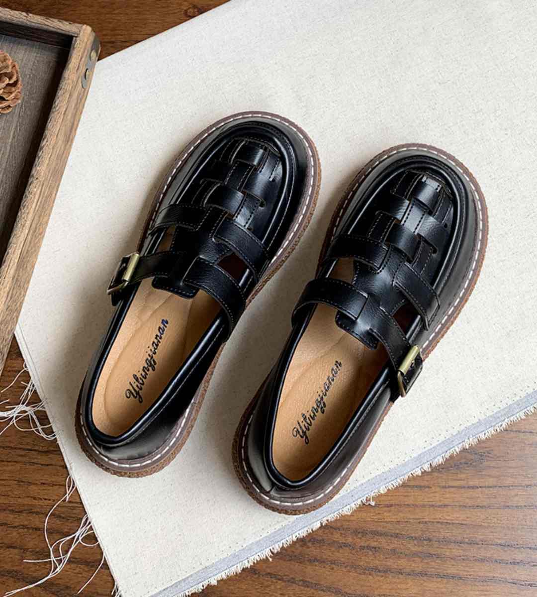 Spring Sneakers Leather Casual Sports Footwear