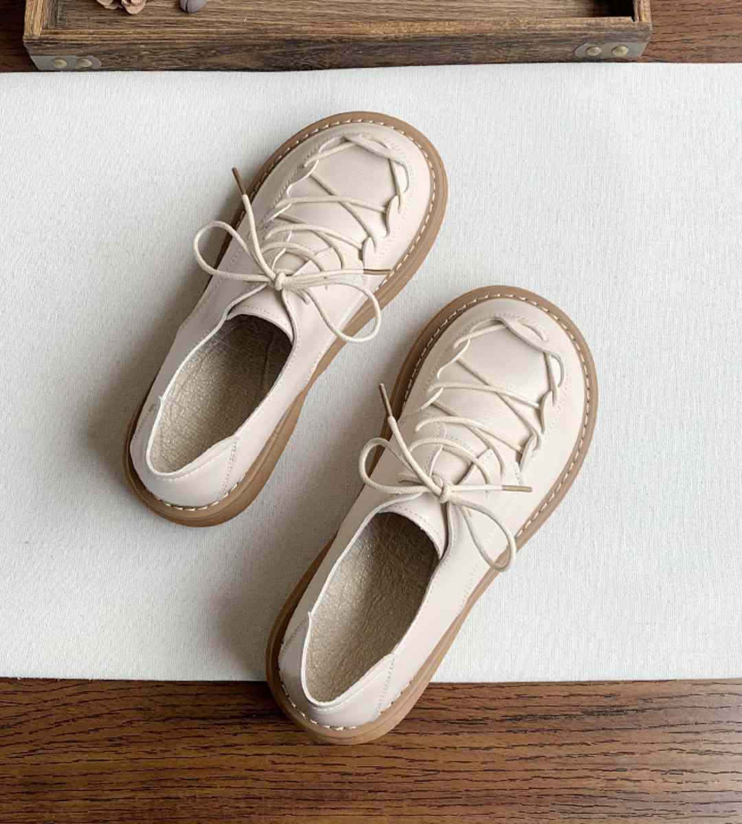 Fall Sneakers Leather Casual Sports