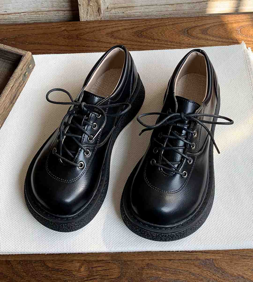 Autumn Casual Sneakers Leather Sporty Fashion Shoes