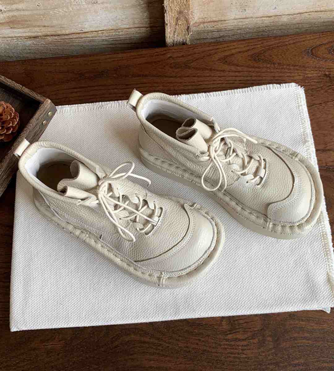 Winter Boots Leather Casual Stylish Footwear