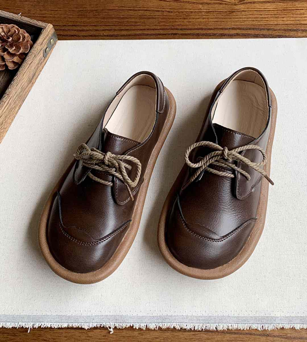 Autumn Sneakers Leather Casual Sport Shoes