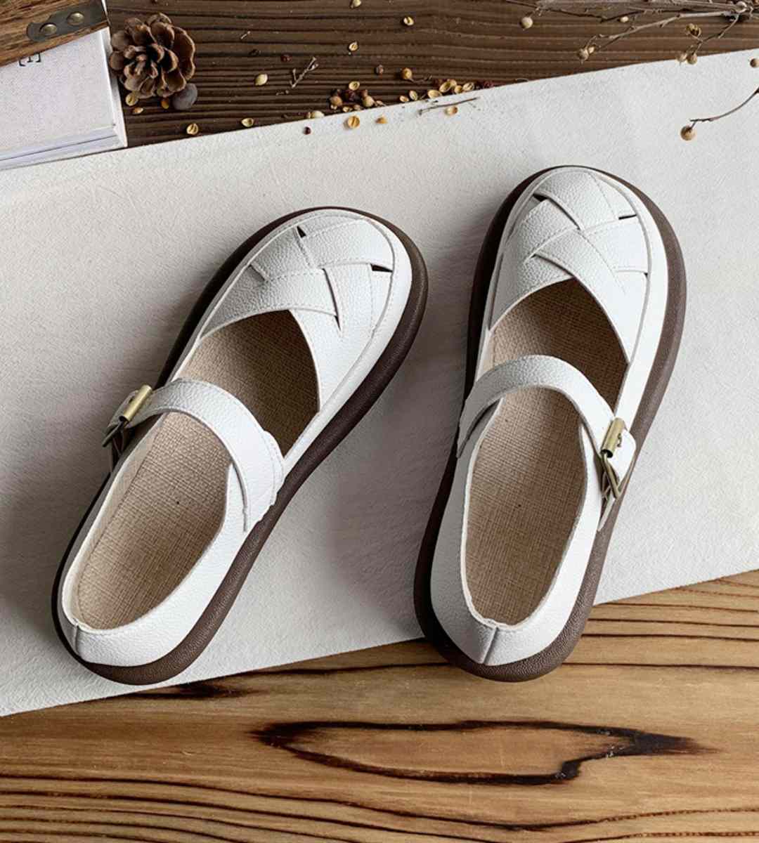 Winter Boots Leather Casual Comfortable Warm Shoes