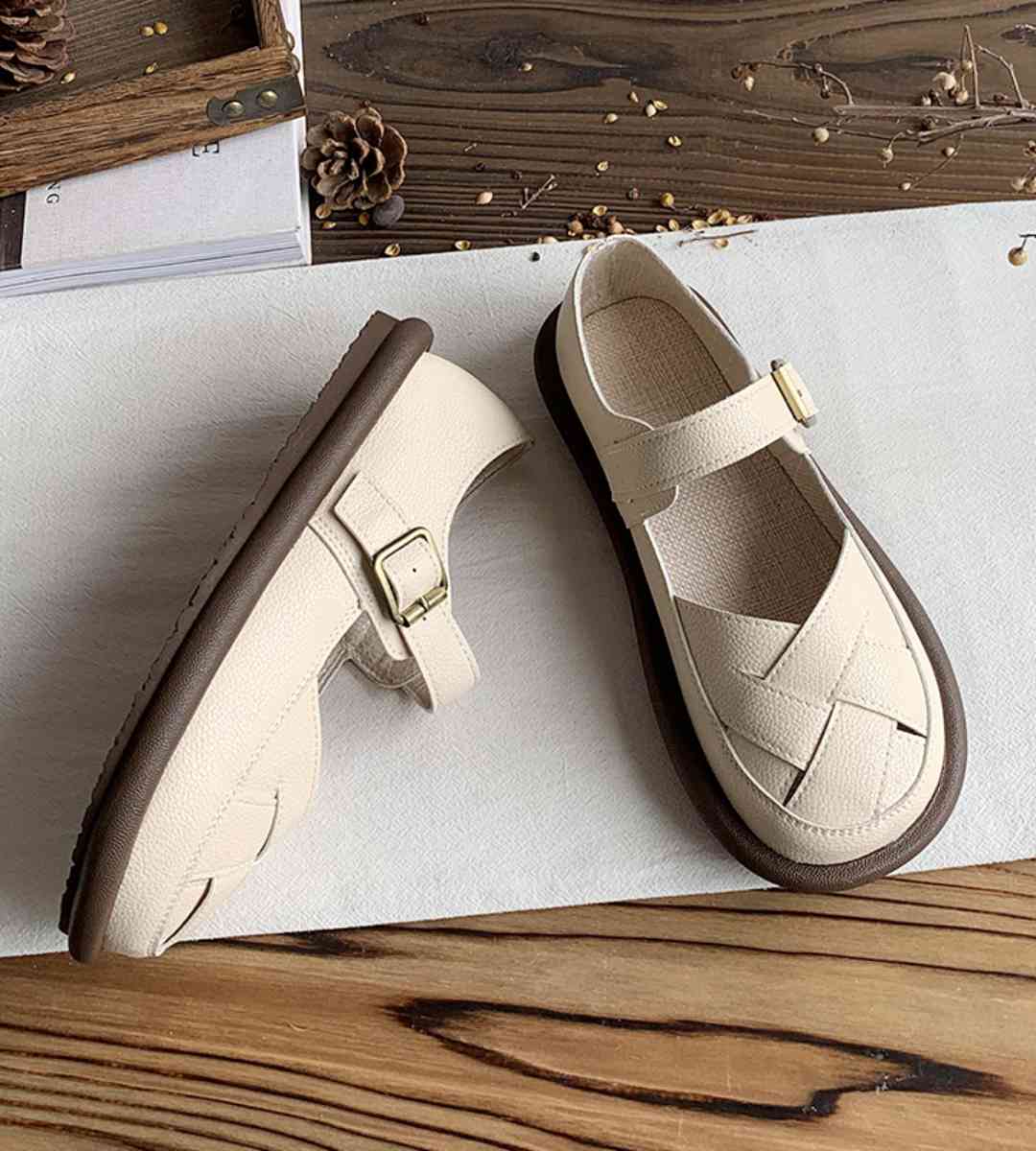 Winter Boots Leather Casual Comfortable Warm Shoes