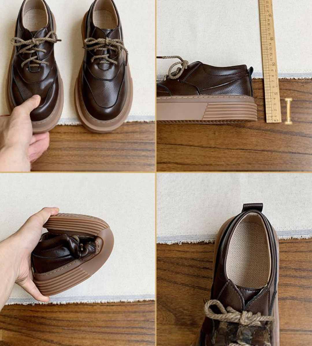 Autumn Sneakers Leather Casual Sports Shoe for Comfortable Outdoor Activities