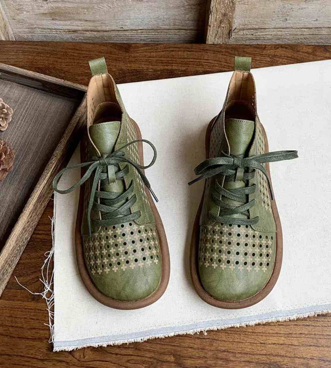 Spring Sneakers Leather Casual Running Shoes Comfortable Stylish